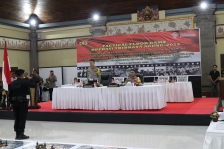 Kegiatan Tactical Floor Game (TFG). (Foto: PMJ News)