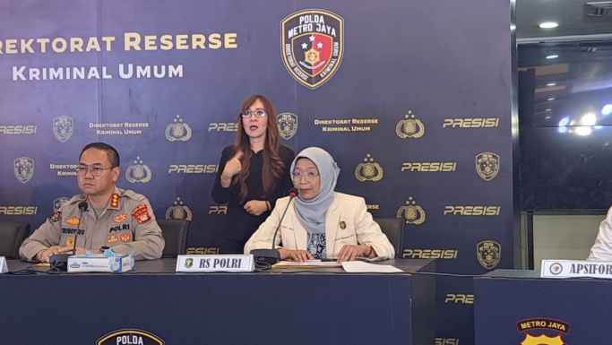 Dokter Rumah Sakit Polri, Astri. (Foto: PMJ News)