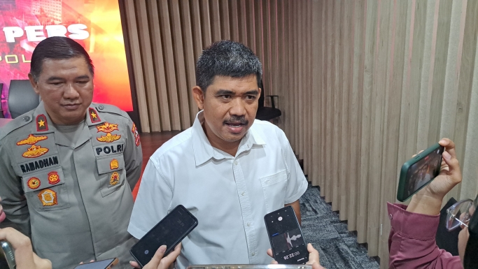 Juru Bicara Densus 88 Antiteror Polri Kombes Pol Aswin Siregar. (Foto: PMJ/Fajar).