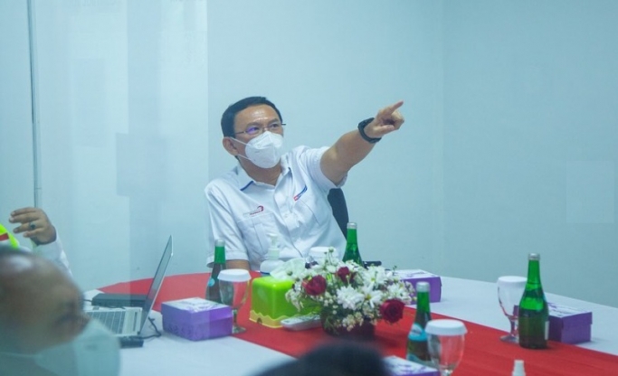Komisaris Utama PT Pertamina, Basuki Tjahaja Purnama alias Ahok. (Foto: PMJ News/Instagram @basukibtp)