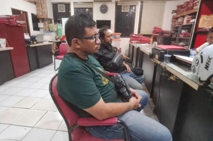 BNN membenarkan anggotanya terlibat keributan dengan pemotor. (Foto: PMJ News/Instagram Lensa Jakarta)