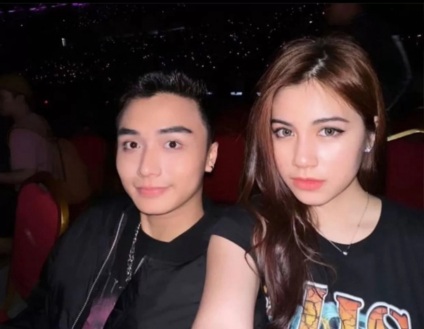 Leon Dozan dan kekasihnya Rinoa Najwa Aurora (Foto: PMJ/Instagram).