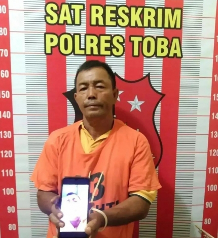 Lukman Dolok tersangka kasus ujaran kebencian. (Foto: PMJ/IG Jabodetabek24info). ). 