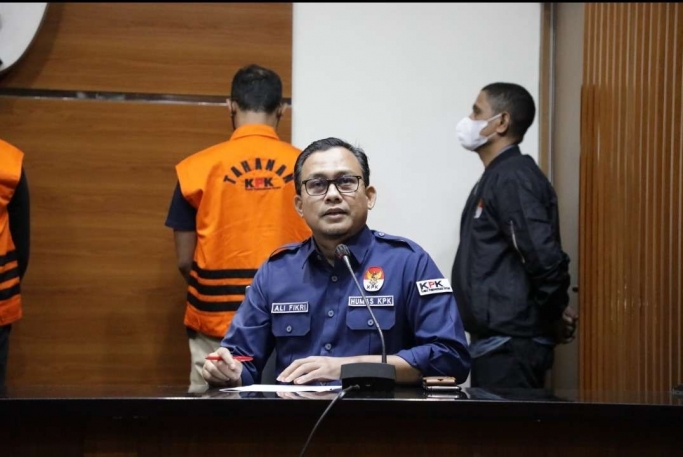 Plt Jubir KPK Ali Fikri. (Foto; PMJ/Dok Humas KPK).