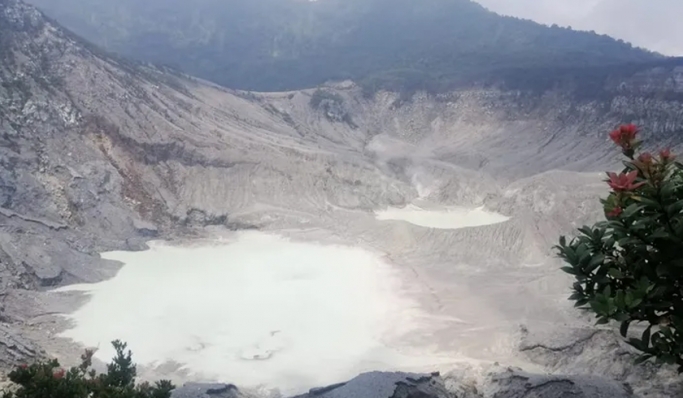 Gunung Tangkuban Parahu, Jawa Barat. (Foto: PMJ News/Dok PVMBG)