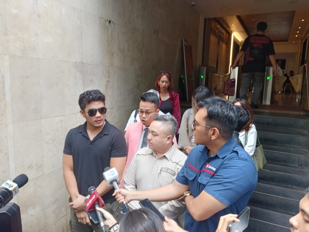 Bima Prawira tersangka kasus film porno di Polda Metro Jaya. 9Foto: PMJ/Ist).