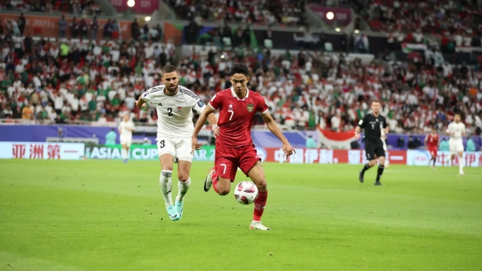 Timnas Indonesia di Piala Asia 2023 Qatar. (Foto; PMJ/Dok PSSI).