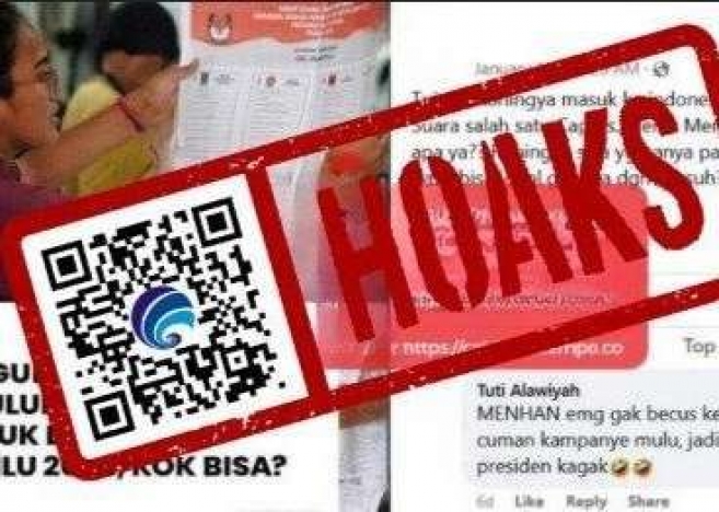 Hoax terkait pengungsi Rohingya. (Foto; PMJ/Dok Kominfo). 