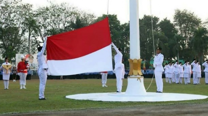 Upacara peringatan HUT Kemerdekaan RI di Istana Negara. (Foto: PMJ News/Dok Net).