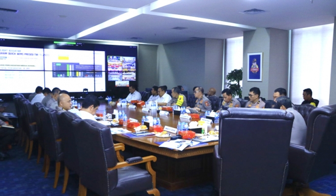 Posko Presisi Polri meluncurkan program Beyond Trust Presisi 2024. (Foto: PMJ News/Divhumas Polri)
