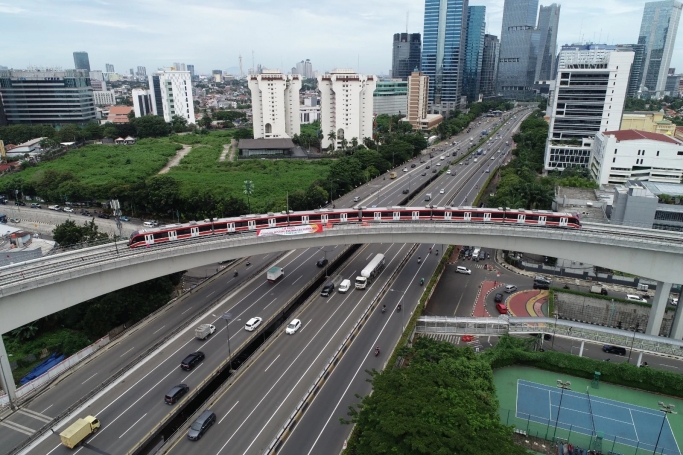 LRT Jabodebek. (Foto: PMJ/Dok KAI). 