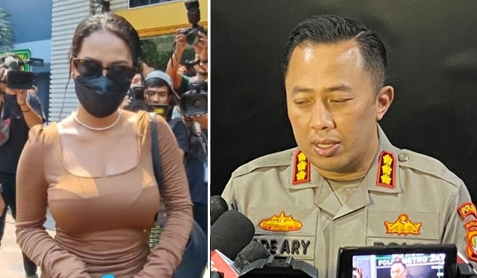 Kabid Humas Polda Metro Jaya, Kombes Pol Ade Ary Syam Indradi menyampaikan perkembangan kasus Siskaeee. (Foto: PMJ News)