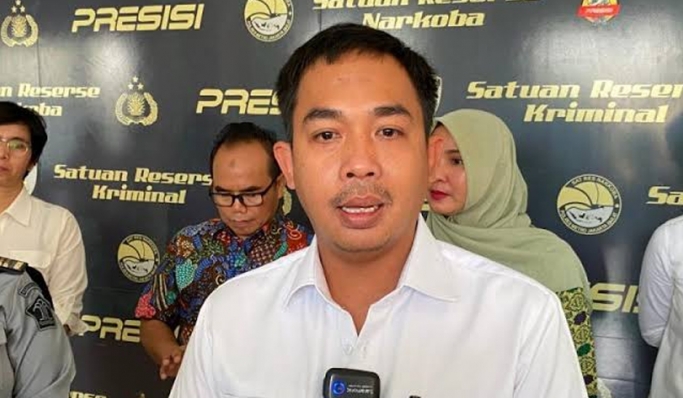 Kasat Reskrim Polres Metro Jakarta Barat, AKBP Andri Kurniawan saat memberikan keterangan pers. (Foto: PMJ News)