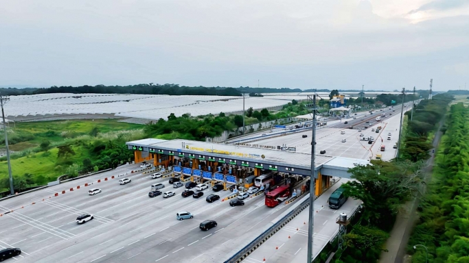 Gerbang Tol Cikampek Utama. (Foto: PMJ/Dok Jasa Marga).