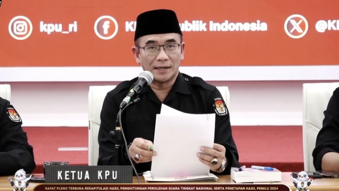 Ketua KPU Hasyim Asy'ari. (Foto: PMJ/Dok KPU). 