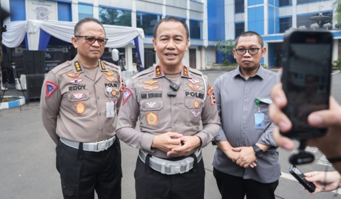 Kakorlantas Polri, Irjen Pol Aan Suhanan memberikan keterangan pers. (Foto: PMJ News)