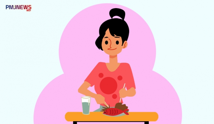 Makan ikan secara rutin bantu menjaga kesehatan. (Foto: PMJ News/Ilustrasi/Hadi)