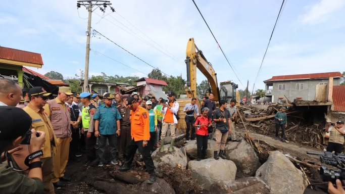 BNPB Salurkan bantuan ke wilayah banjir bandang Sumatera Barat. (Foto: PMJ/Dok BNPB).