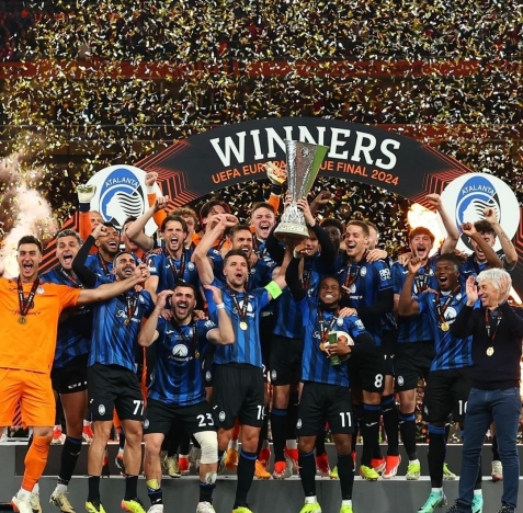 Klub Serie A Italia juara Liga Europa. (Foto: PMJ/Instagram Atalanta).