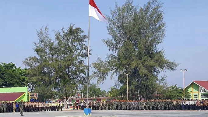 Hari Lahir Pancasila. (Foto: PMJ/Dok Puspen TNI).