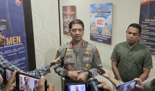 Kapolres Metro Depok, Kombes Pol Arya Perdana saat memberikan keterangan pers. (Foto: PMJ News)