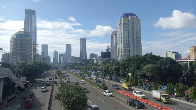 Suasana di Jakarta. (Foto: PMJ/Gtg). 