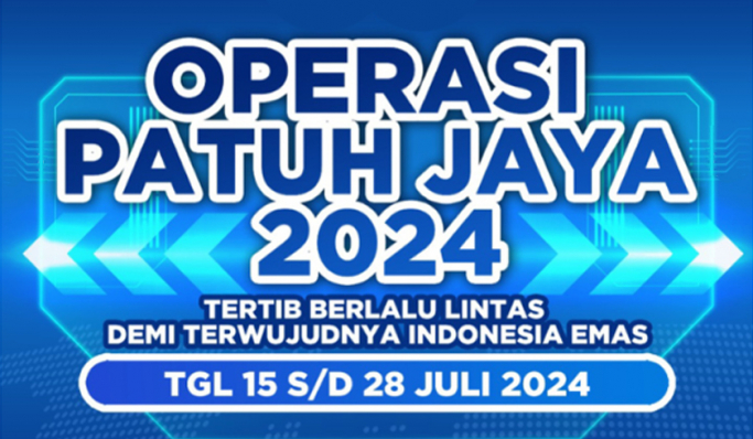 Korlantas Polri akan menggelar Operasi Patuh Jaya 2024 di seluruh wilayah Indonesia mulai 15-28 Juli 2024. (Foto: PMJ News)