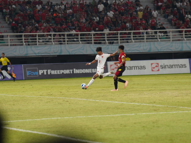 Timnas U-19 saat menundukkan Timnas Timor Leste. (Foto: PMJ/Dok PSSI).