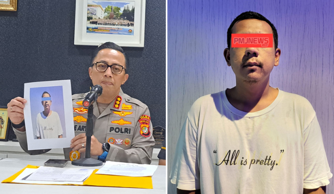 Kabid Humas Polda Metro Jaya, Kombes Pol ade ary Syam Indradi saat konferensi pers penangkapan penyebar video porno. (Foto: PMJ News)