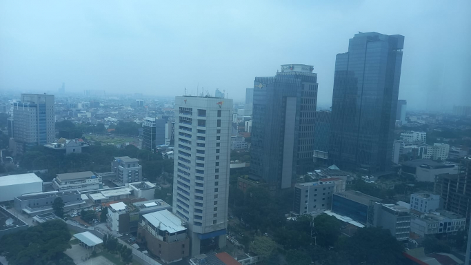 Kualitas Udara Jakarta Kurang Sehat. (Foto: PMJ/Gtg).