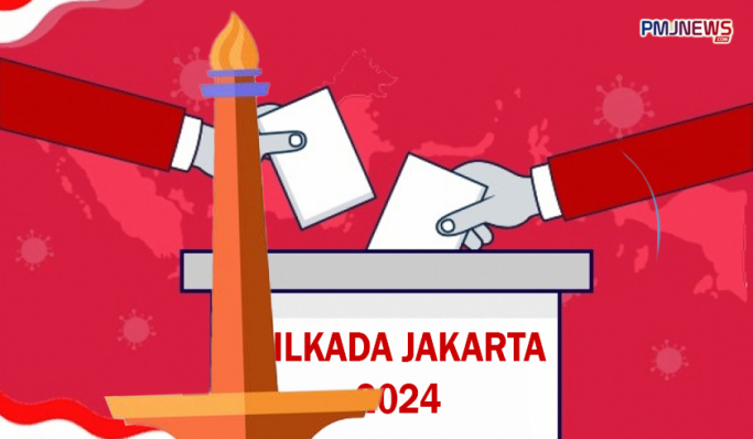 Ilustrasi Pilkada Jakarta 2024. (Foto: Kolase PMJ News)