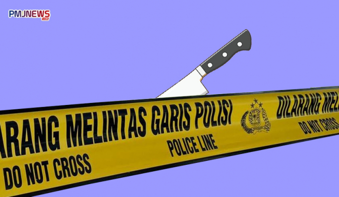 Ilustrasi kasus penusukan. (Foto: Kolase PMJ News)