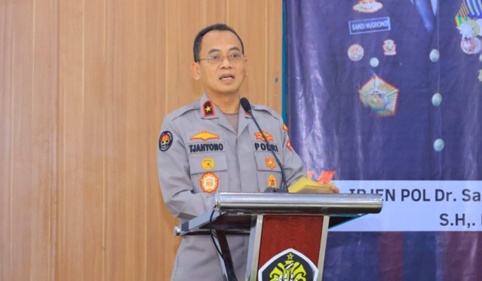 Kepala Biro Pengelolaan Informasi dan Data Divisi Humas Polri, Brigjen Pol Tjahyono Saputro. (Foto: PMJ News)