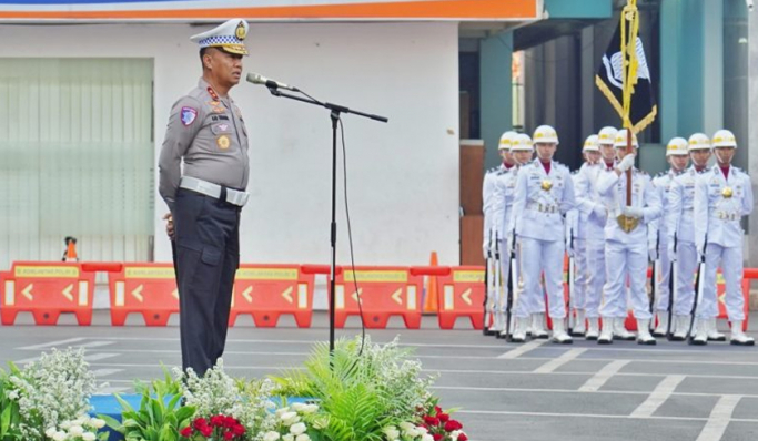 Kakorlantas Polri, Irjen Pol Aan Suhanan saat memberikan arahan. (Foto: PMJ News)