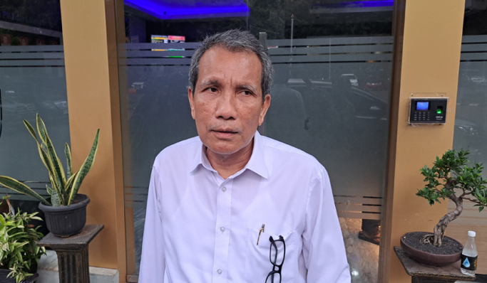 Deputi Pencegahan dan Monitoring KPK, Pahala Nainggolan usai diperiksa di Polda Metro Jaya. (Foto: PMJ News/Fajar)
