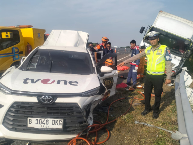 Kecelakaan di Tol Pemalang. (Foto: PMJ/Ist). 