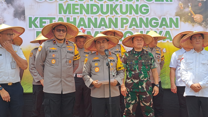 Kapolda Metro Jaya Irjen Pol Karyoto di Sekolah Polisi Negara, Cigombong, Bogor, Jawa Barat. (Foto: PMJ News/Fajar)