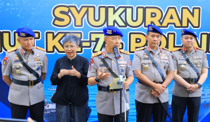Kakorpolairud Baharkam Polri, Irjen Pol M Yassin Kosasih saat memberikan keterangan pers. (Foto: PMJ News)