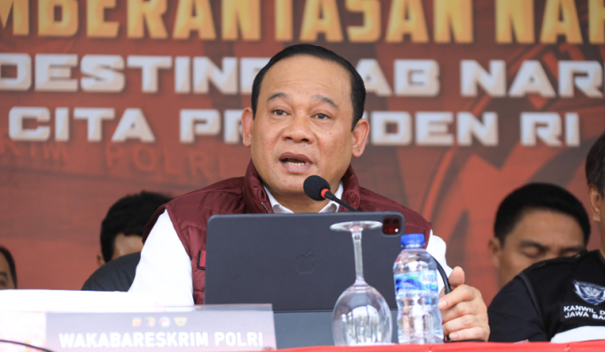 Wakabareskrim Polri, Irjen Pol Asep Edi Suheri saat konferensi pers. (Foto: PMJ News)