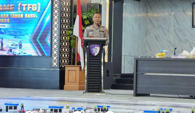 Kakorlantas Polri, Irjen Pol Aan Suhanan saat memberikan arahan. (Foto: PMJ News)