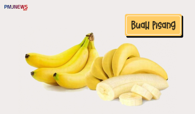 Buah pisang memiliki manfaat bagi kesehatan tubuh. (Foto: Kolase PMJ News)