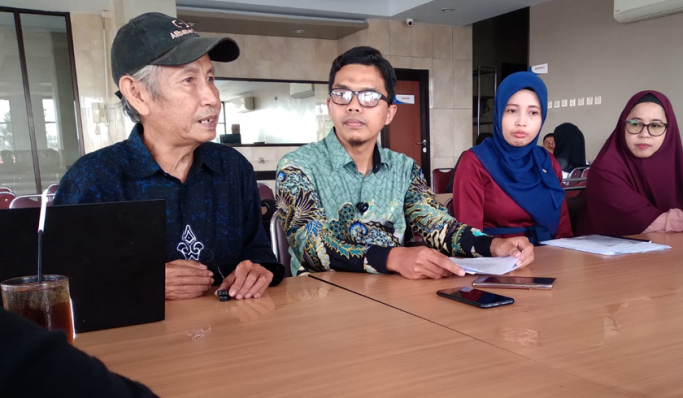 Pemilik Kiddy Space Indonesia, Irwan Renaldi saat konferensi pers. (Foto: PMJ News)