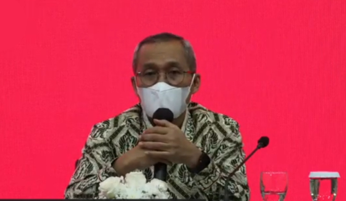 Wakil Ketua KPK Alexander Marwata dalam konferensi pers. (Foto: PMJ News/YouTube KPK RI)