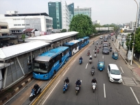 Bus Transjakarta. (Foto : PMJ/Gtg). 