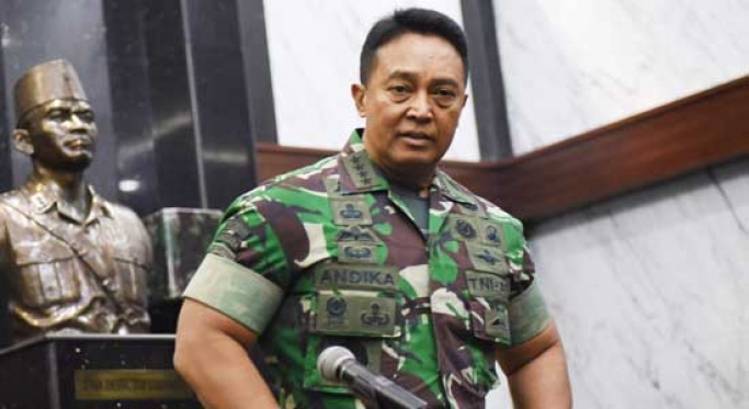 Kepala Staf Angkatan Darat Jenderal TNI Andika Perkasa