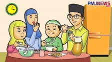 Makan sahur bersama. (Foto: PMJ News/ Ilustrasi).